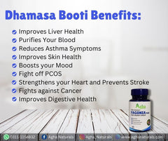 Fagonia Capsules (Dhamasa Booti) - Agha Naturals