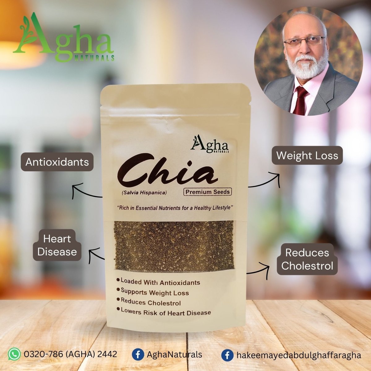 Chia Seeds - Agha Naturals