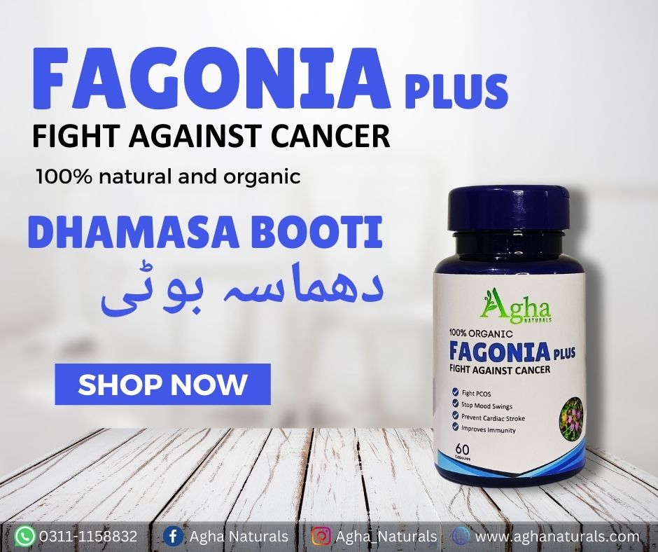 Fagonia Capsules (Dhamasa Booti) - Agha Naturals