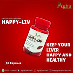 Happy - Liv (Fatty Liver Capsules) - Agha Naturals