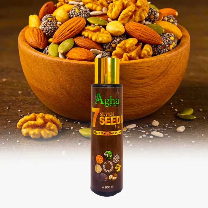 7 Seeds Hair Oil – Nourish, Strengthen & Revive Your Hair