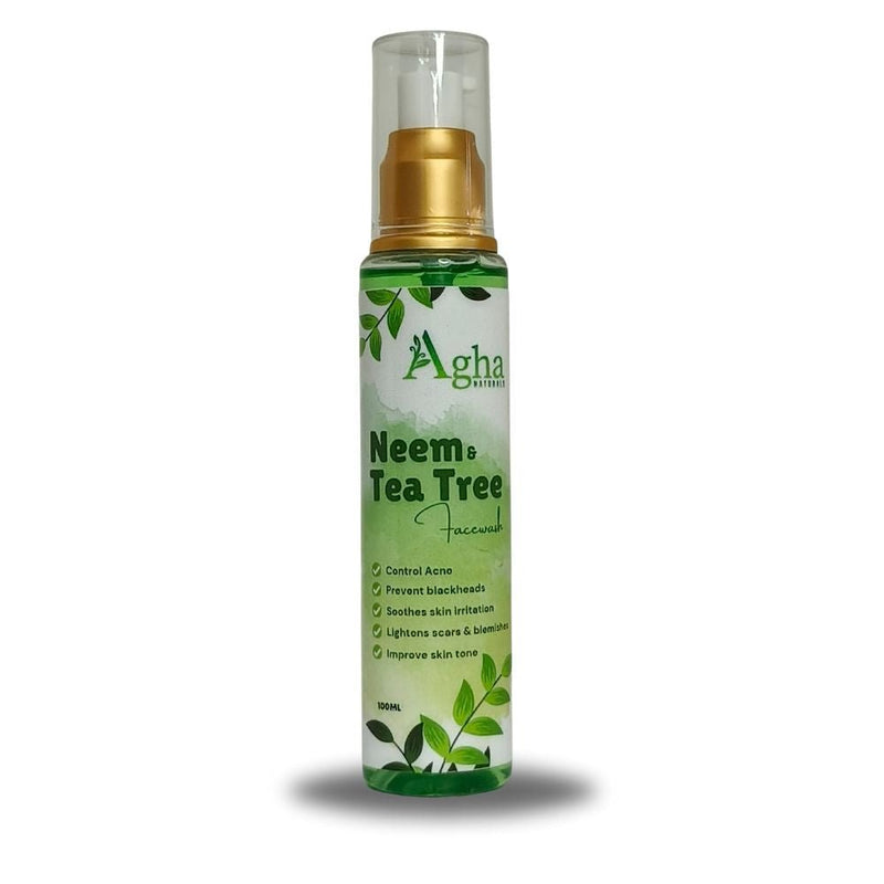 Neem & Tea Tree Facewash – Gentle Care for Clear, Healthy Skin