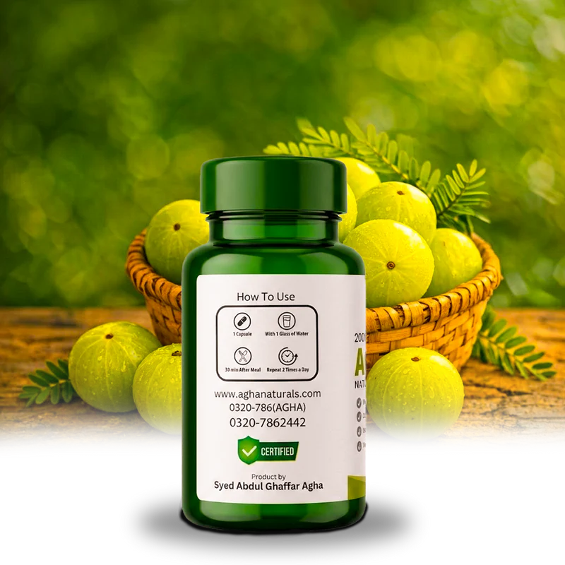 Amla Capsules – Natural Support for Immunity & Overall Wellness