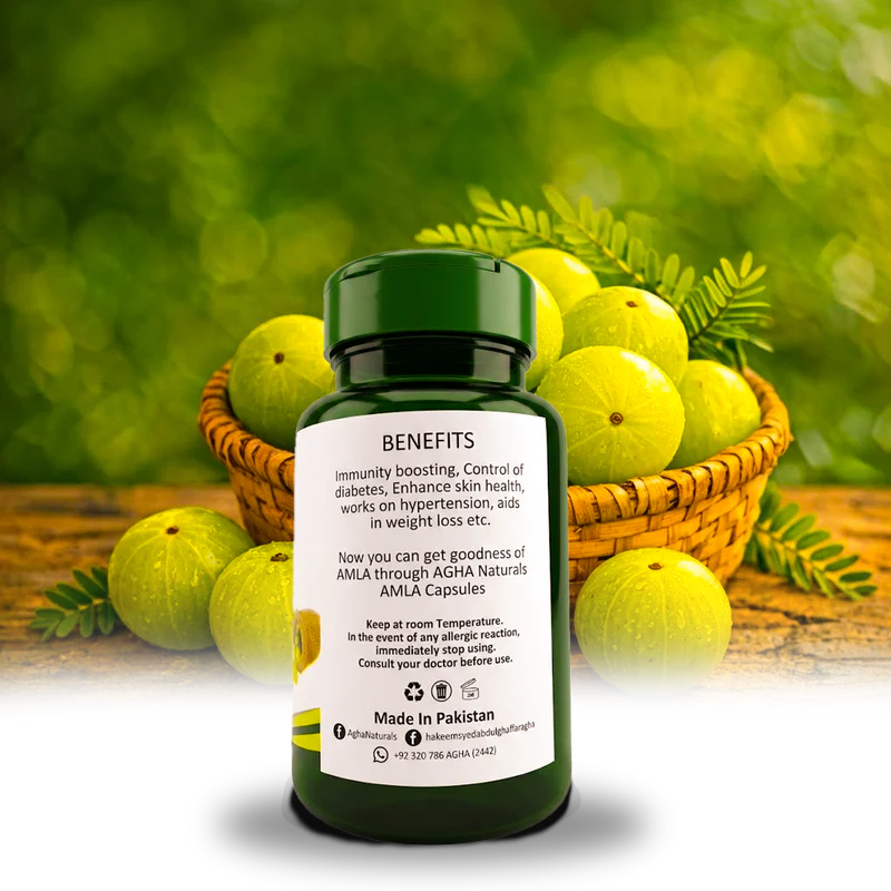 Amla Capsules – Natural Support for Immunity & Overall Wellness