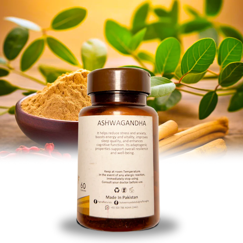 Ashwa Boost – Natural Ashwagandha Capsules for Energy & Stress Relief