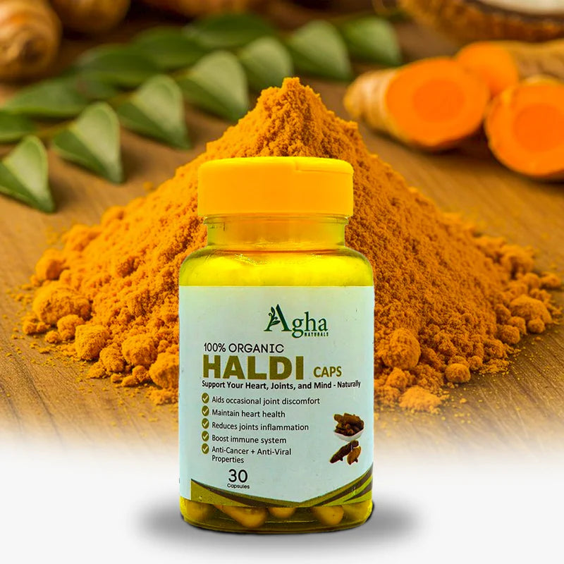 Haldi (Turmeric) Capsules – Natural Support for Immunity & Inflammation