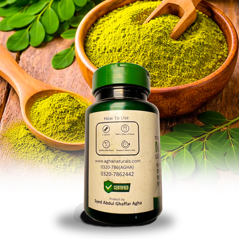 Moringa Capsules – Natural Support for Energy, Immunity & Wellness