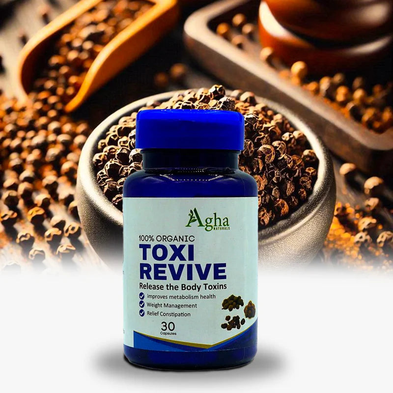 Toxi Revive – Triphala Capsules for Natural Detox & Digestive Health